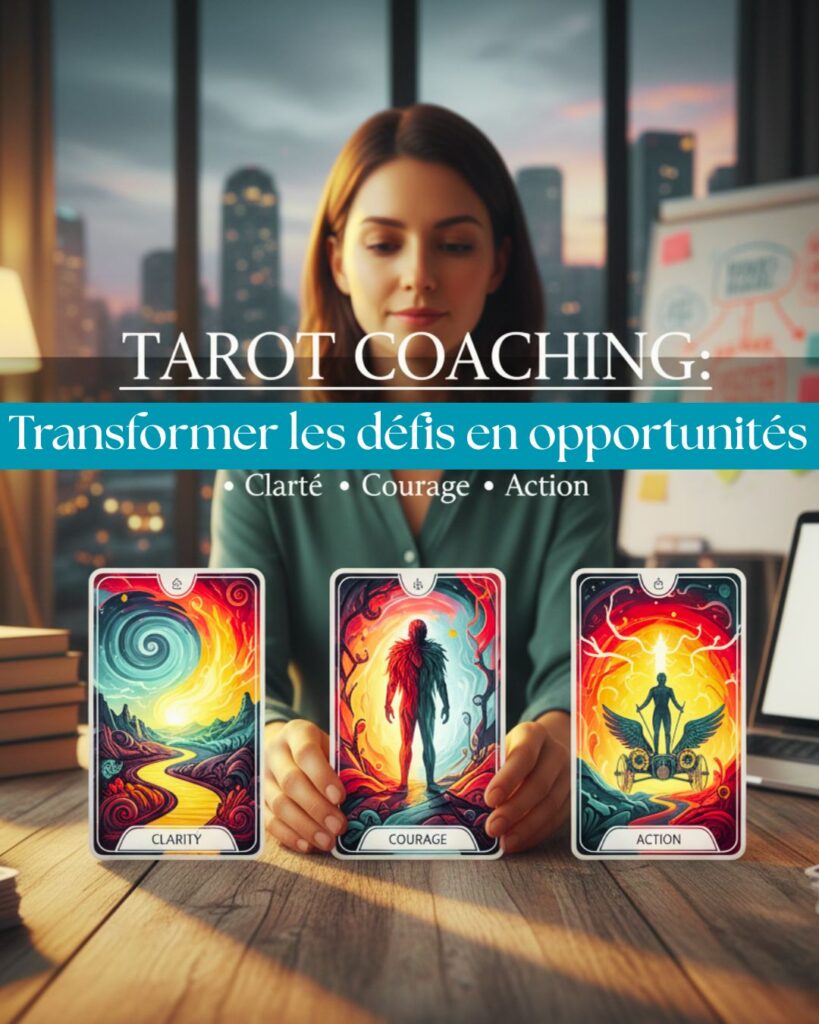 Mon approche du tarot coaching: transformer les défis en opportunités!